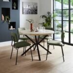Pure Aurex Round 4 Seater Dining Table